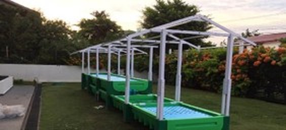 Kota Kinabalu, Sabah aquaponics farm project, 2020